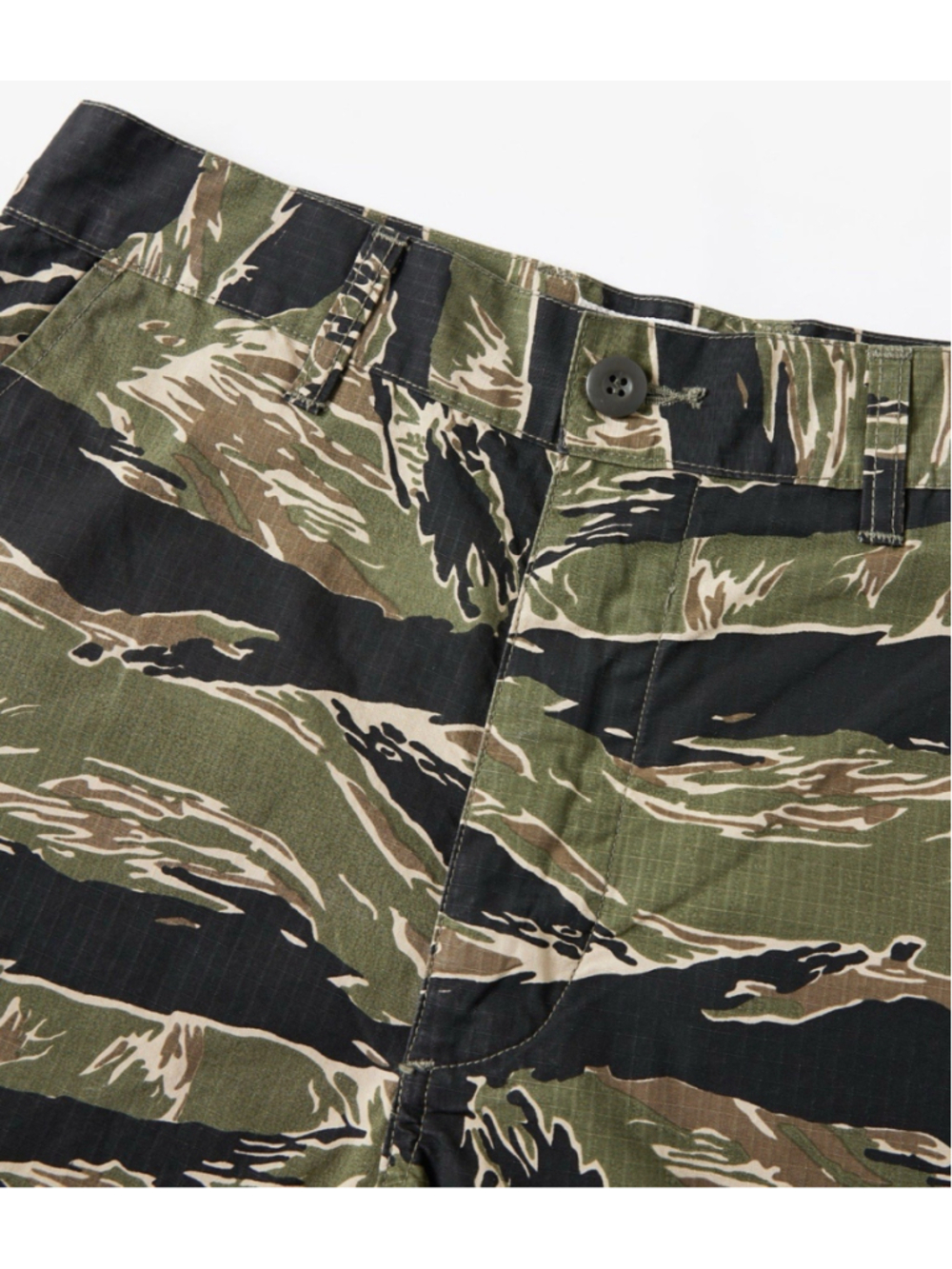 New Vintage 90’s Rothco Tiger Stripe Vietnam War Repro Camo BDU Shorts XL 42 - Picture 4 of 15